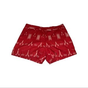 Derek Lam 10 Crosby Red linen cotton blend
shorts size 2